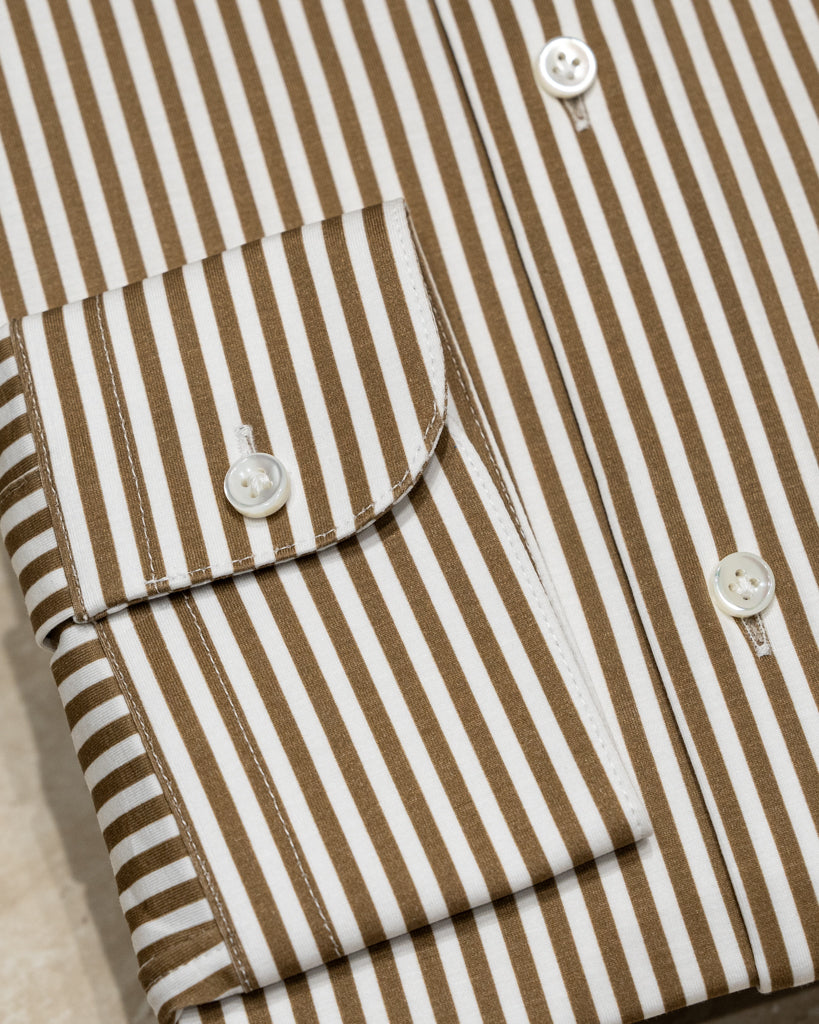 Hazelnut Stretch Shirt with Wand