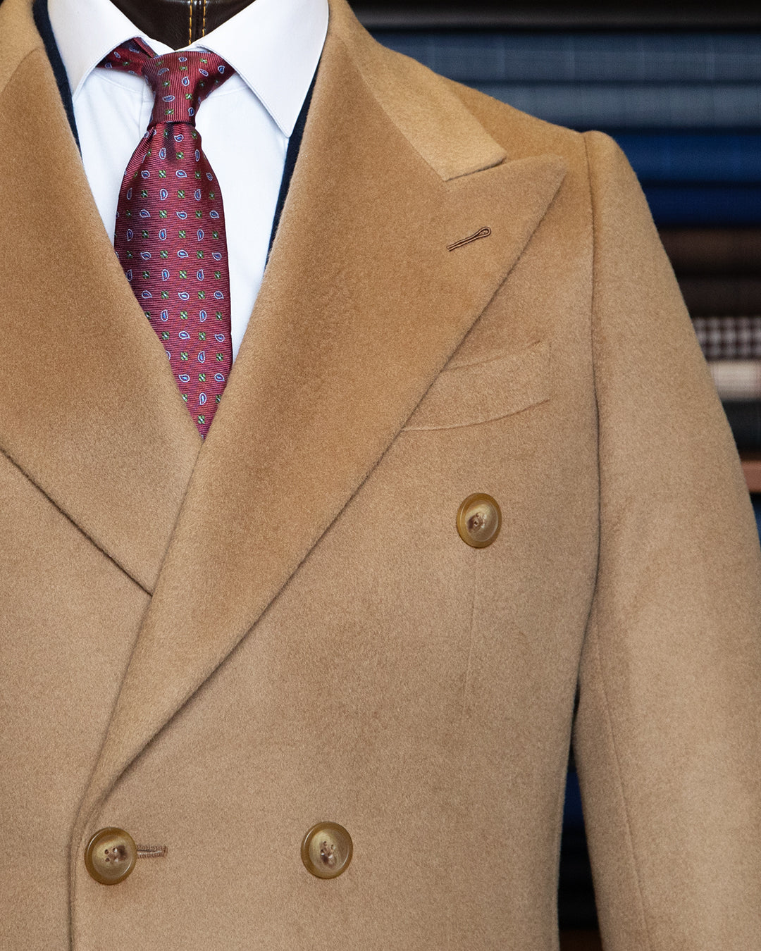 Cappotto Cashmere Camel
