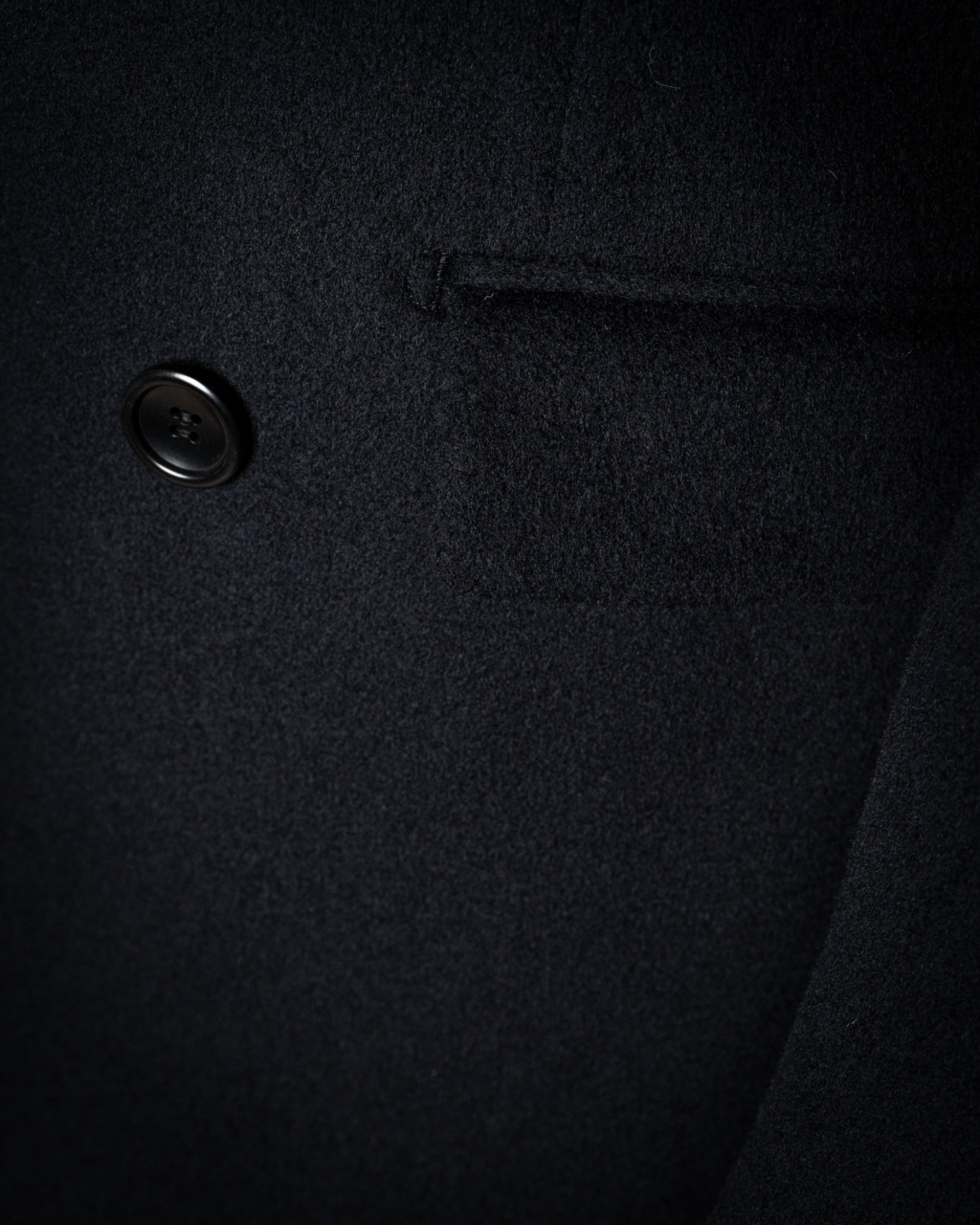 Cappotto Ghiberti Blu Lana Cashmere