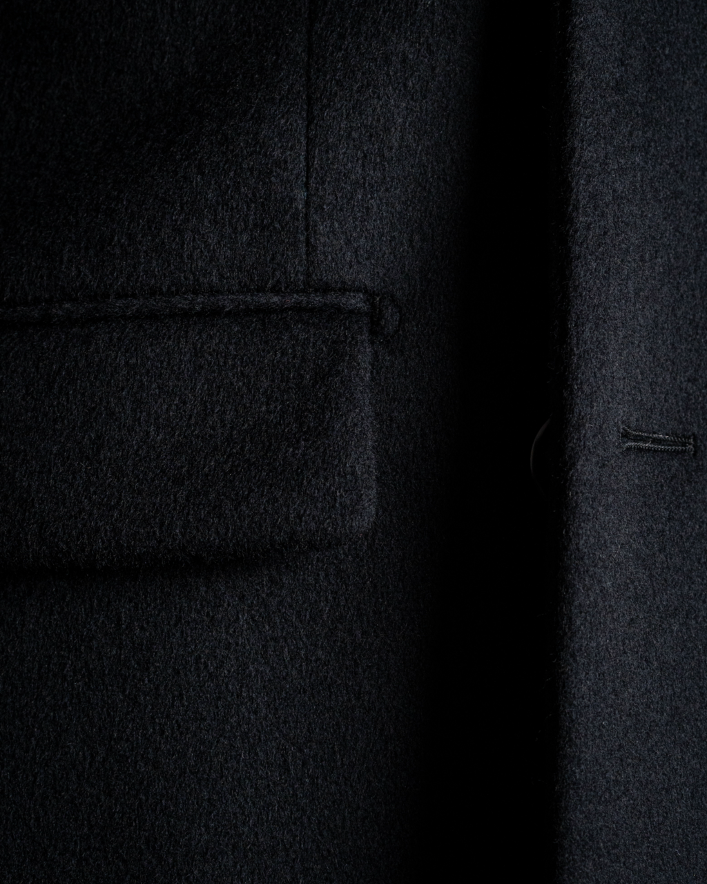 Cappotto Ghiberti Blu Lana Cashmere