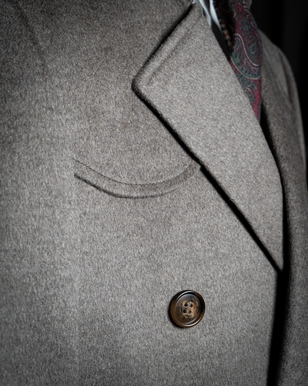 Cappotto Napoleone Grigio Lana Cashmere