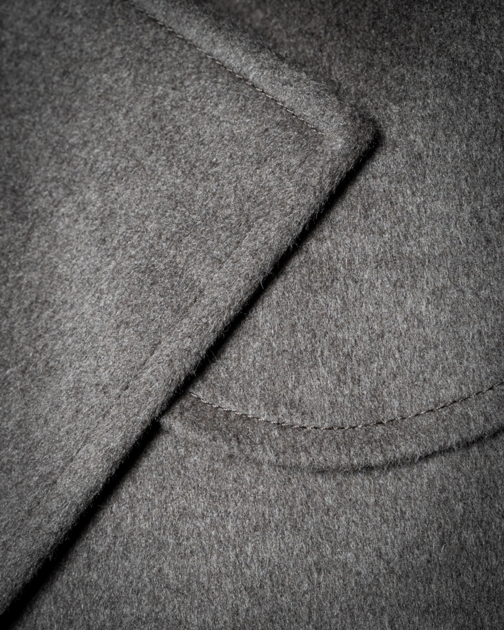Cappotto Napoleone Grigio Lana Cashmere