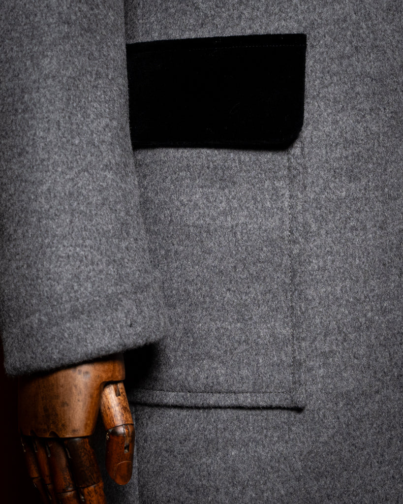 Cappotto Mantegna Grigio Chiaro Lana Cashmere
