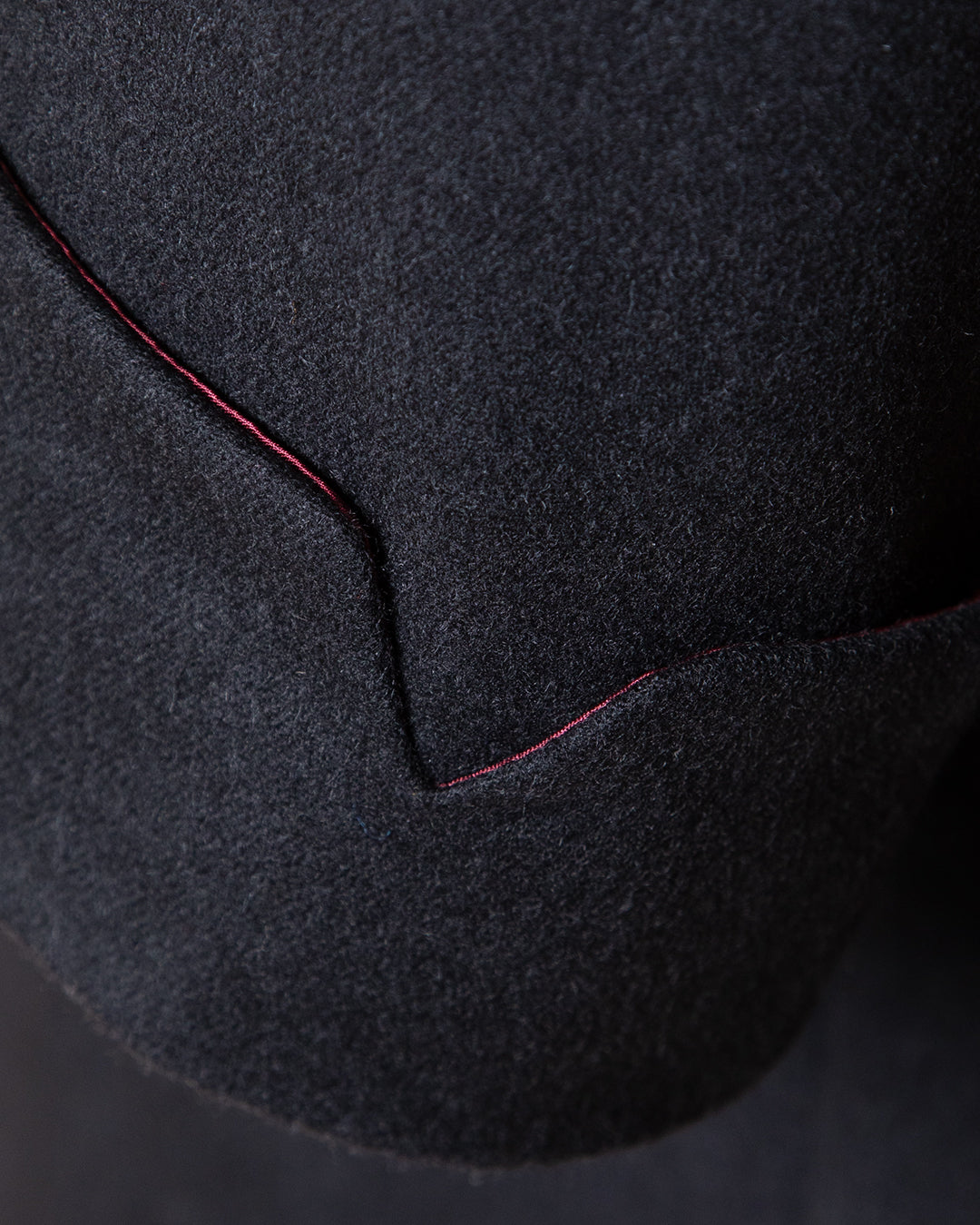 Cappotto Ulster Nero Cashmere Lana Seta