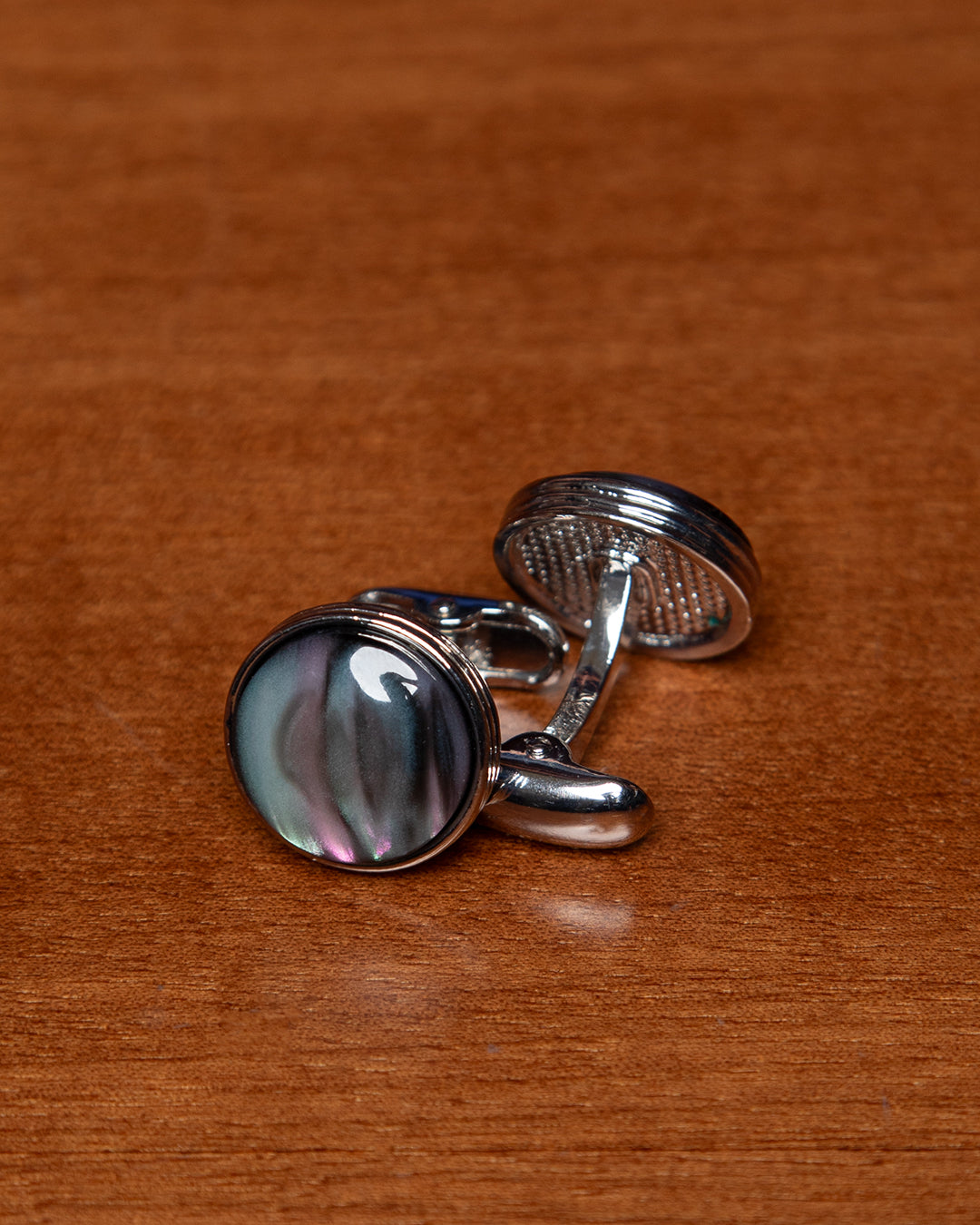 Gemelli Argento Pietra Multicolore