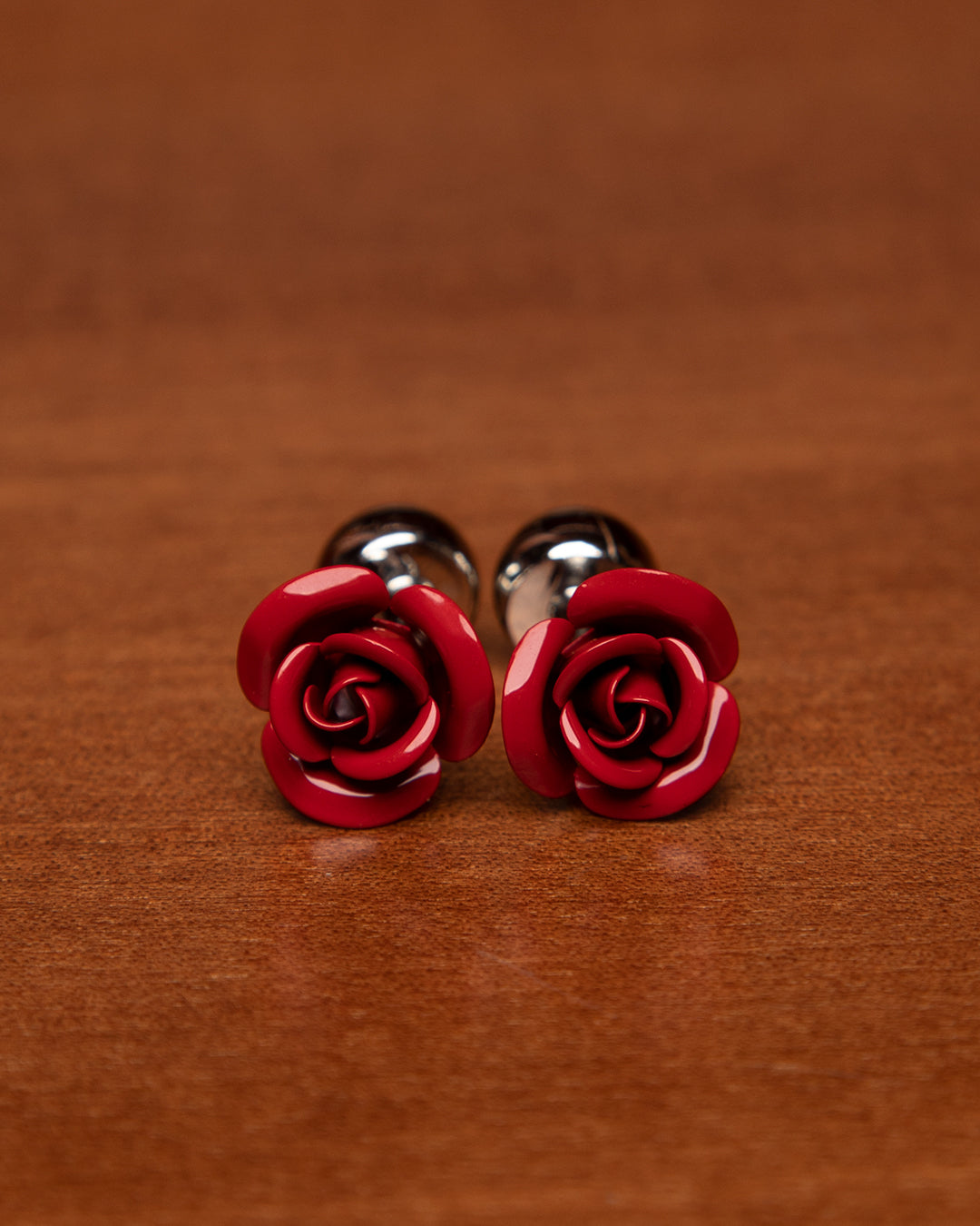 Gemelli con Rosa Rossa