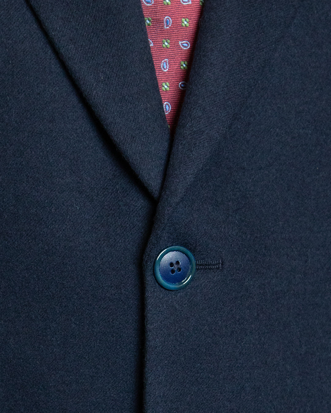Giacca Bernini Blu Lana,Cashmere e Seta