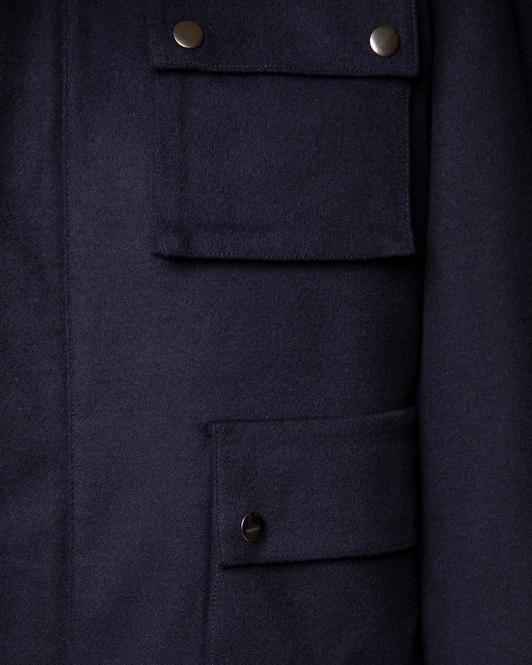 Giacca Blazer Blu Lana Casmere e Seta