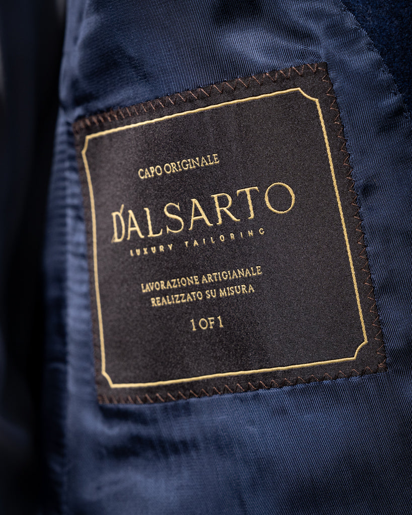 Avio Blue Cashmere Blend Jacket 