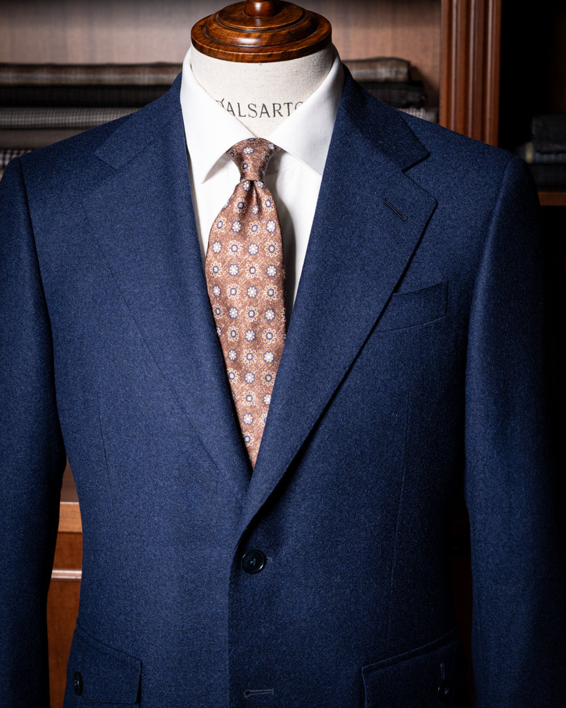 Avio Blue Cashmere Blend Jacket 