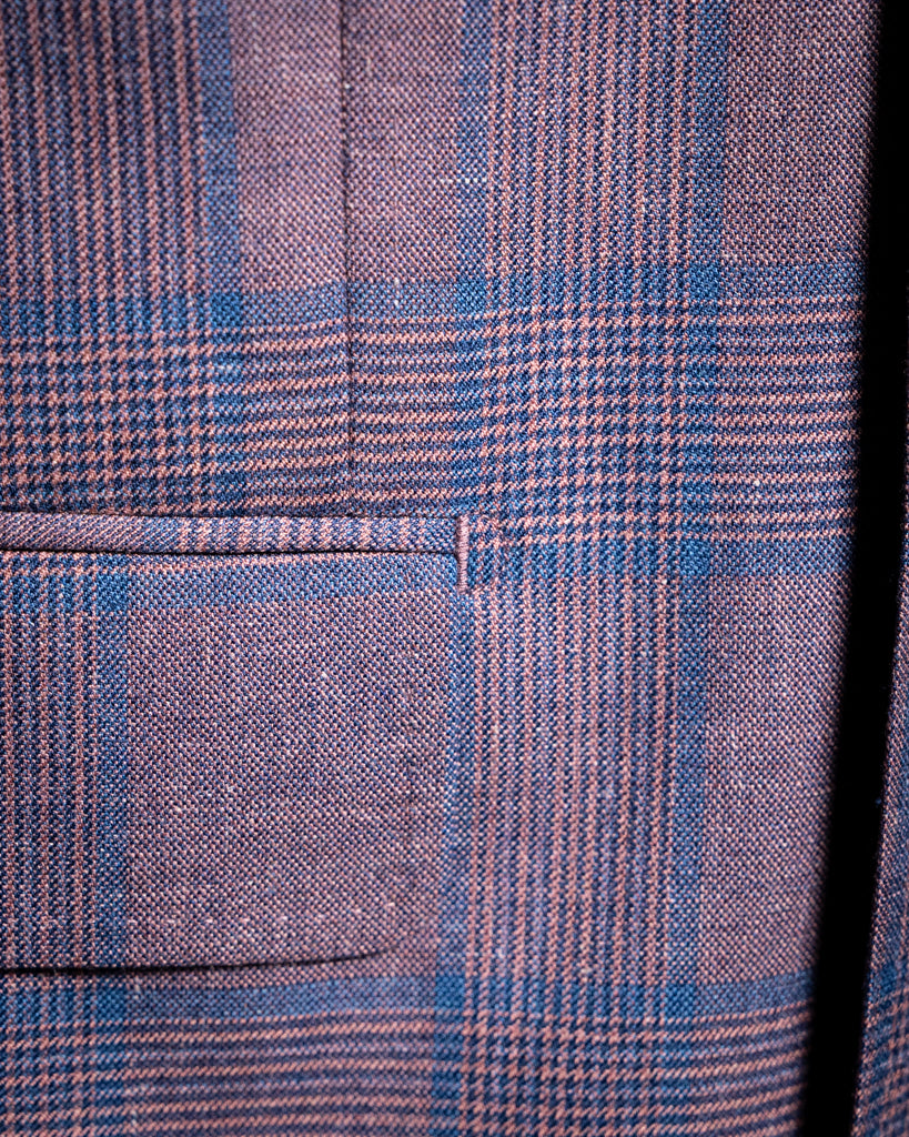 Canova Glencheck Mauve Jacket 