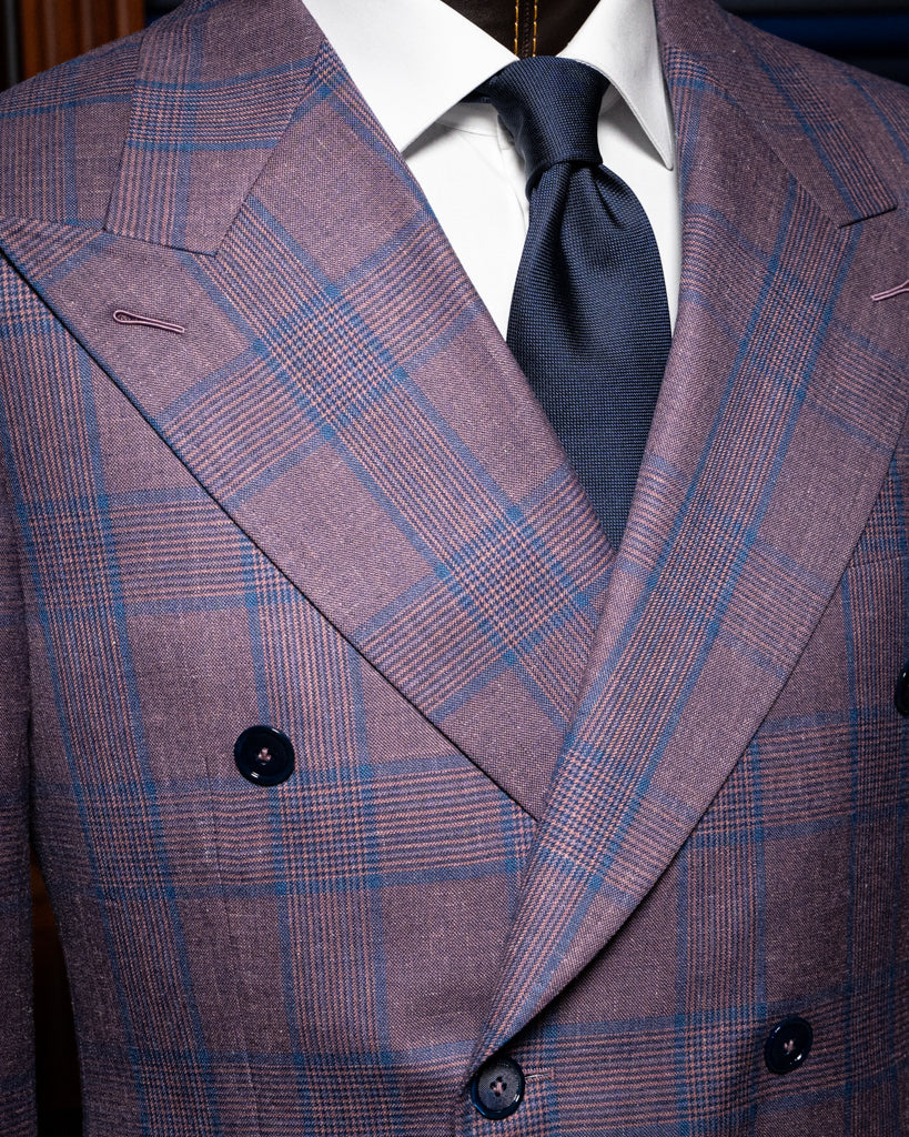 Canova Glencheck Mauve Jacket 