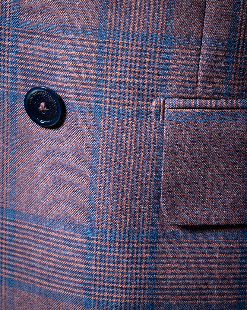 Canova Glencheck Mauve Jacket 