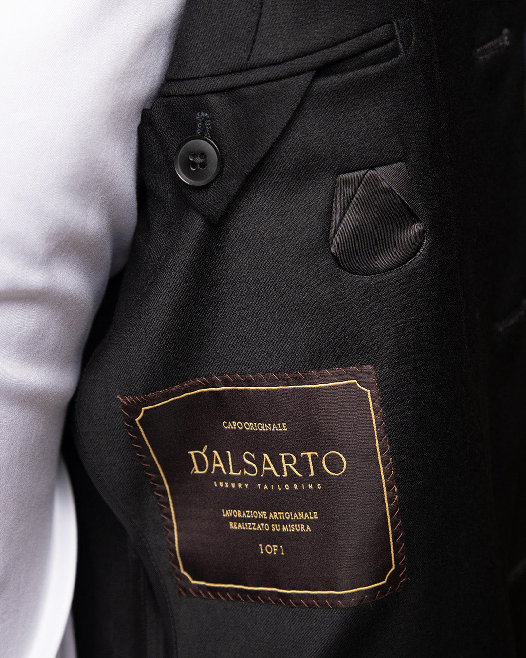 Giacca Casual Nera Sfoderata