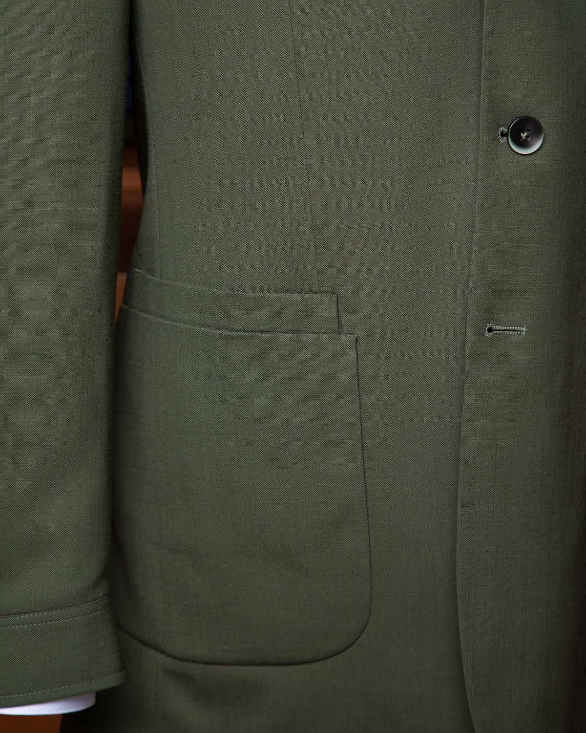 Forest Green Casual Jacket