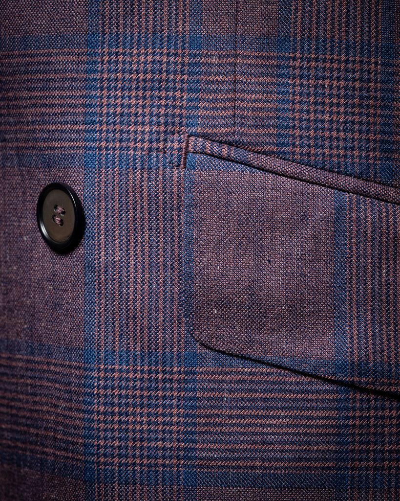 Giacca Iconic Principe di Galles Malva