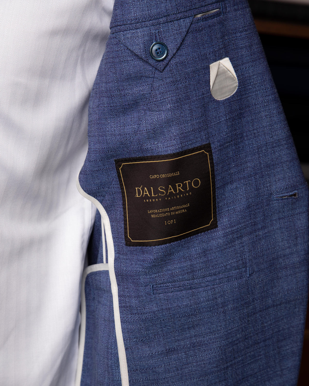 Giacca Modernico Azzurro Melange