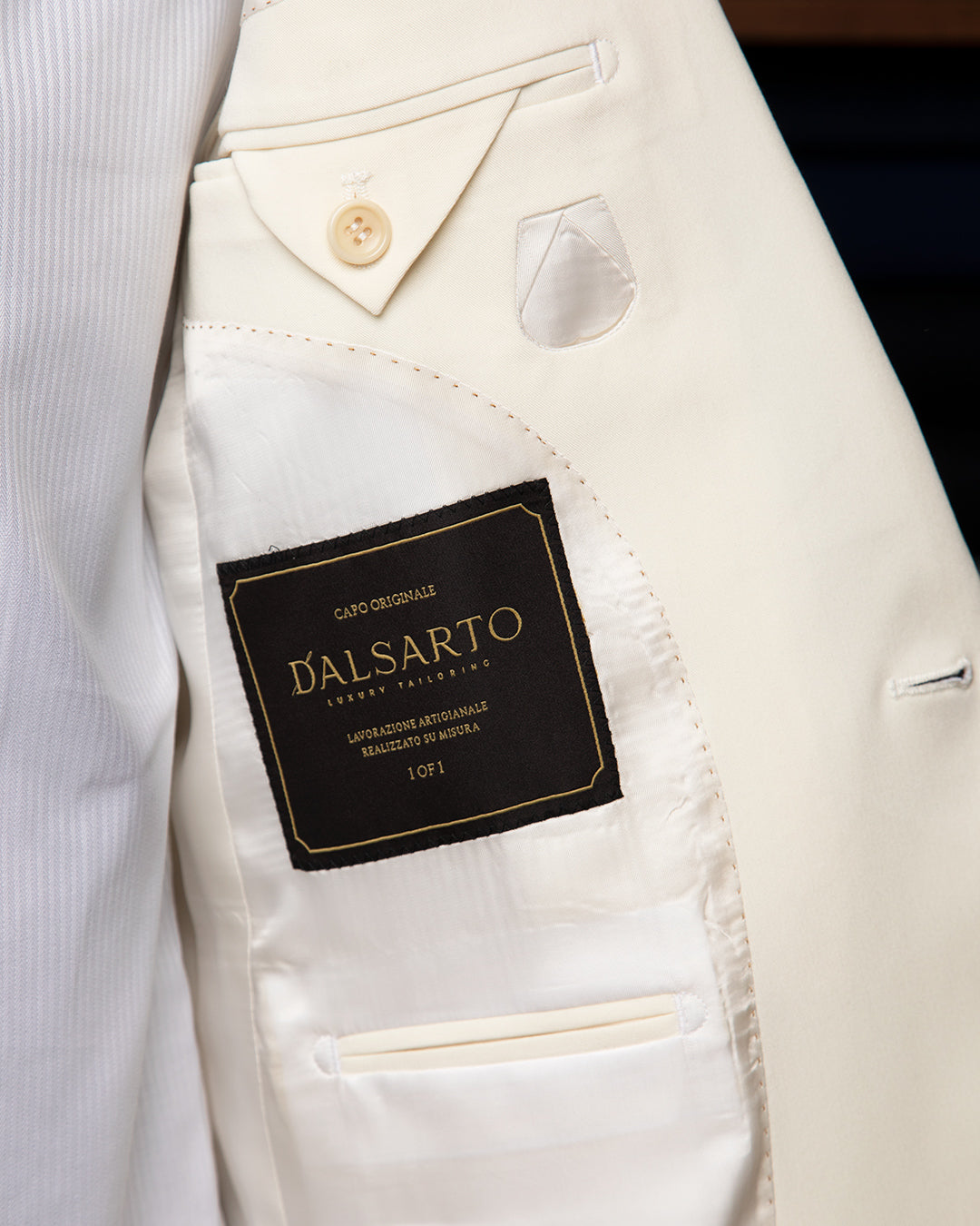 Modernico Jacket in Plain White