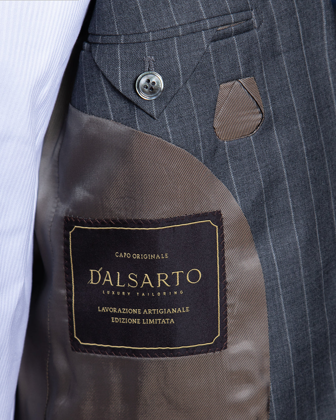 Abito Modernico Gessato Grigio