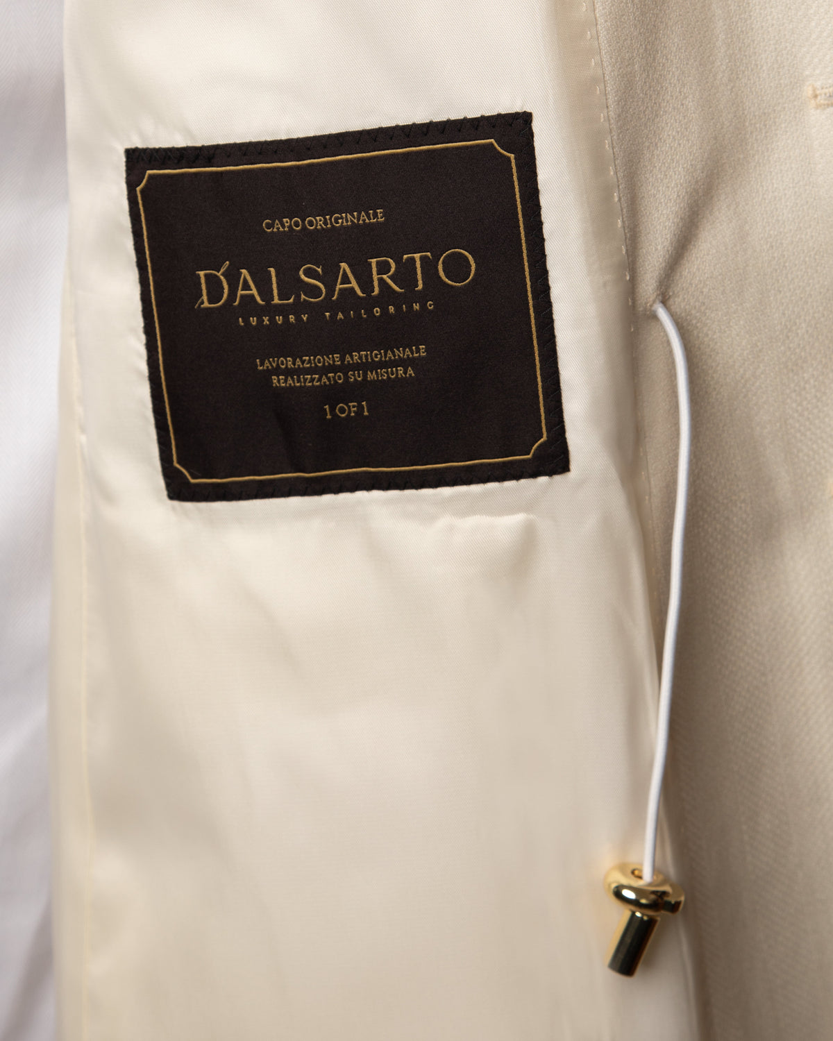 Milk White Sahariana Jacket