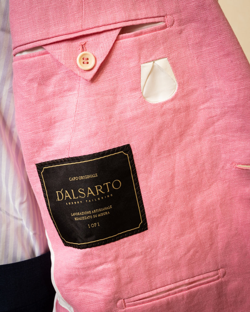 Pastel Pink Unlined Jacket