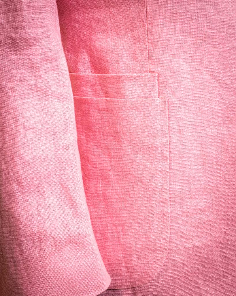 Pastel Pink Unlined Jacket