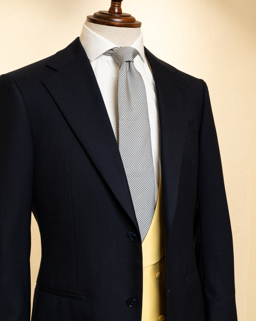 Yellow Double-Breasted Ceremony Vest