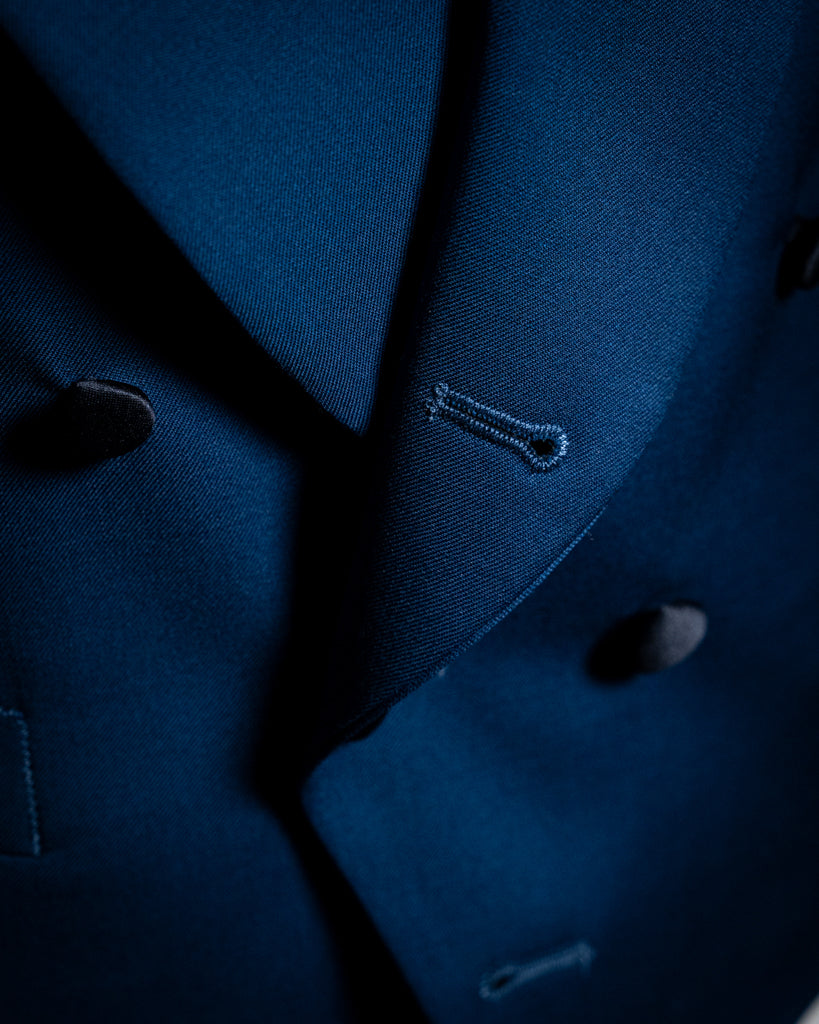Gilet Sciallato Blu Capri