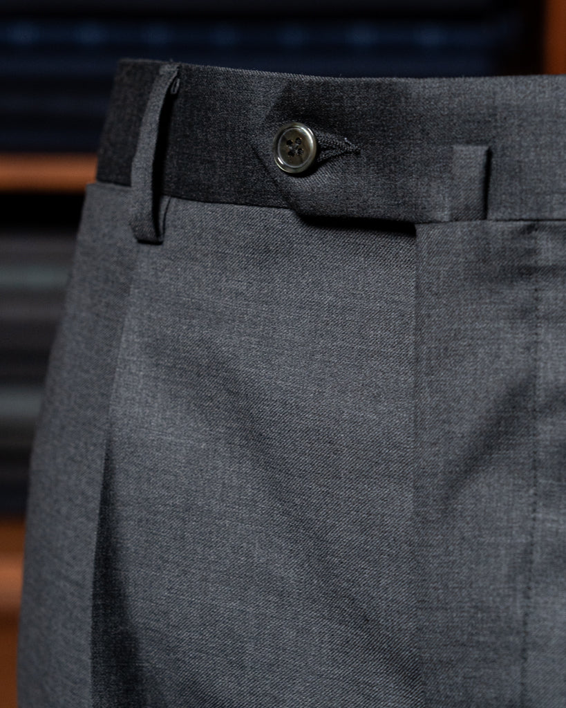 Tiziano Trousers in London Smoke Grey