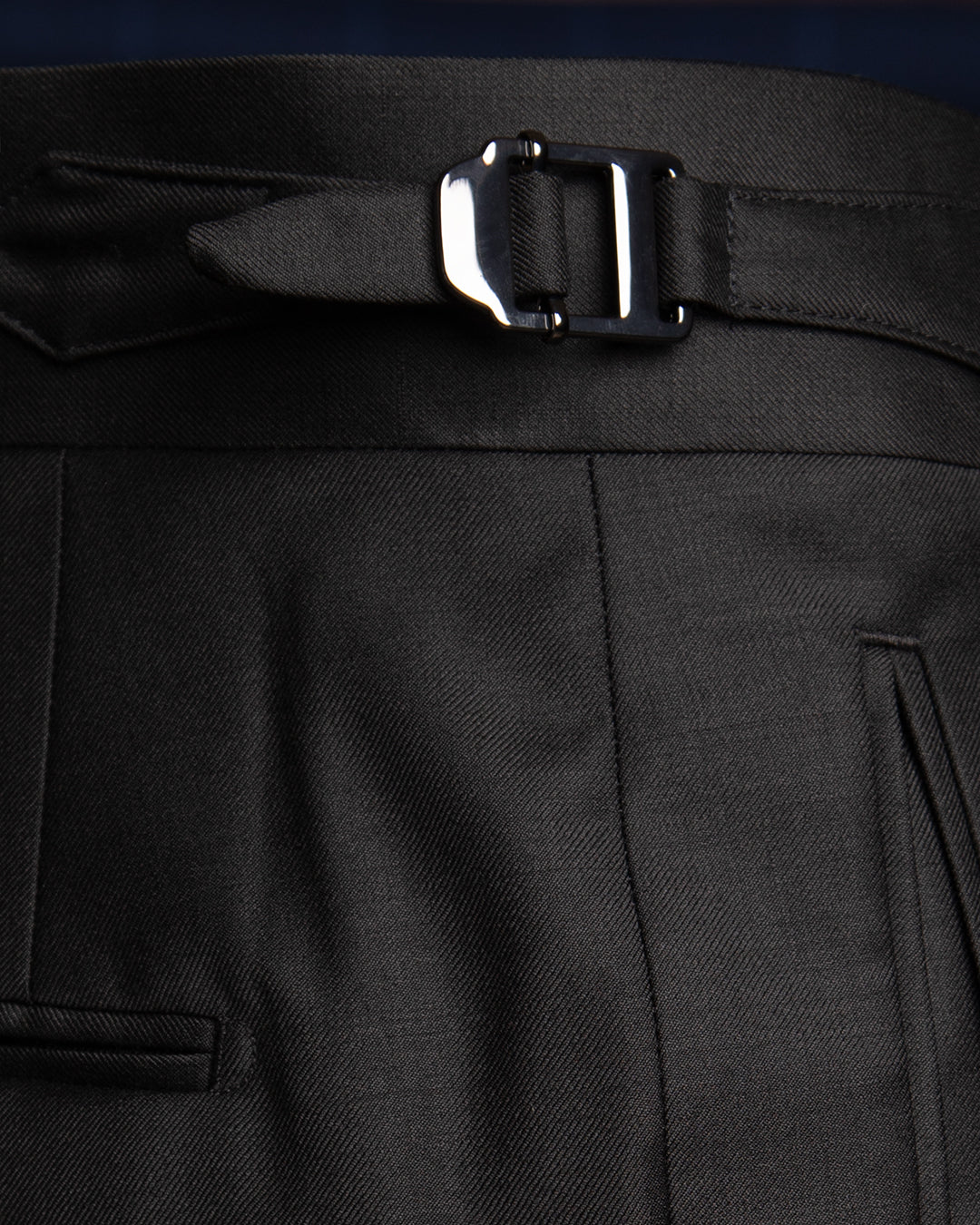 Pantalone Smoking Nero Unito