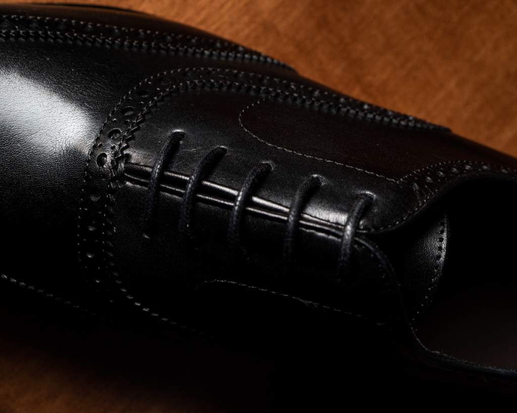 Black Full Brogue Shoe