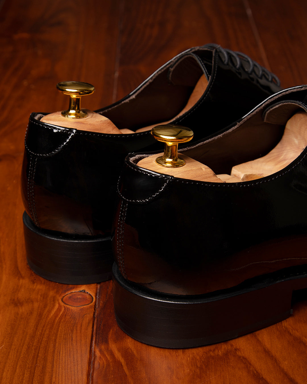 Scarpe One Piece Nero Lucido