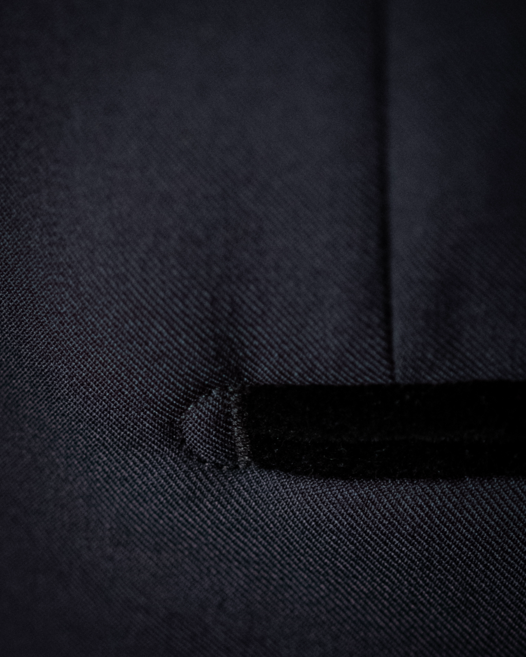 Smoking Caravaggio Nero Matte con Velluto