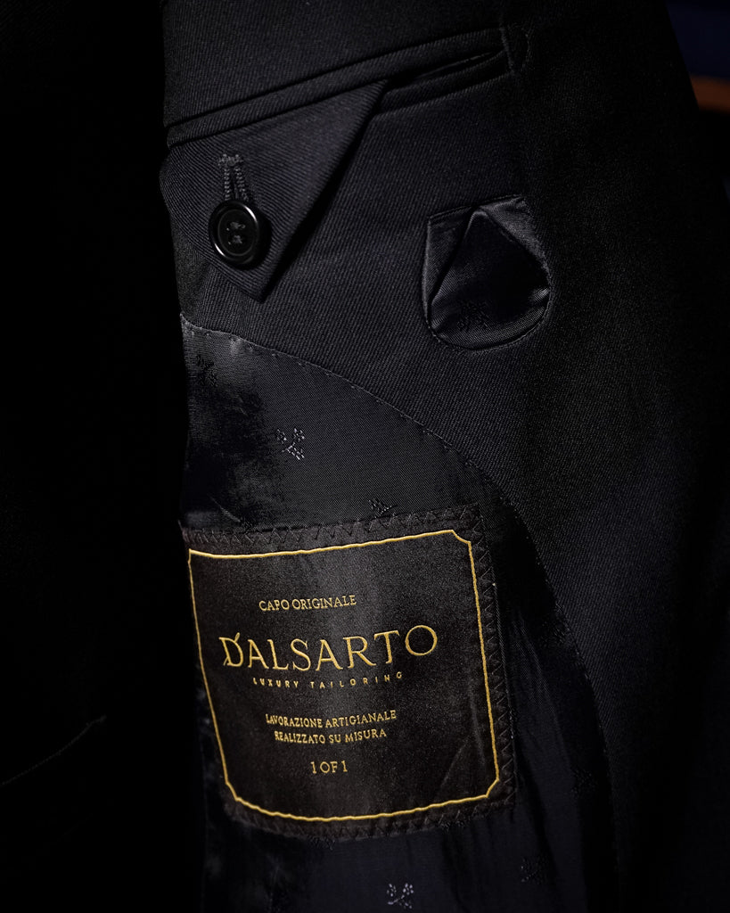 Smoking Nudo Michelangelo Blu Ardesia con Gilet